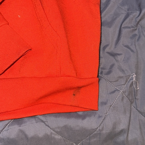 NIKE BLUE AND ORANGE ZIP UP HOODIE - Picture 3 of 5